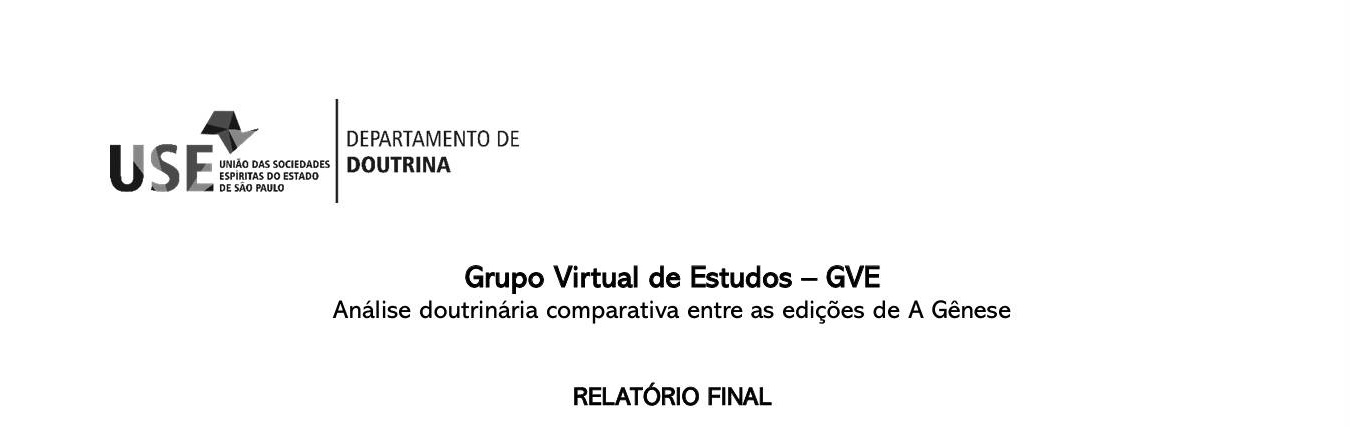 Análise doutrinária comparativa entre as edições de A Gênese genese 2020