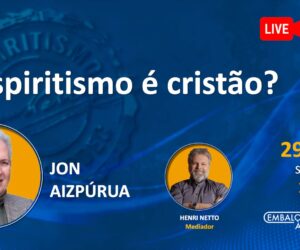 LIVE ECK 29.08. 18 h. "O Espiritismo é cristão?", com Jon Aizpúrua live 29 08