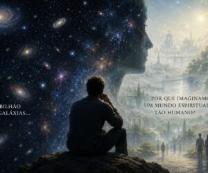 Se o universo é tão grande, por que imaginamos um mundo espiritual tão humano?, por Wilson Garcia Se o universo é tão grande, por que imaginamos um mundo espiritual tão humano